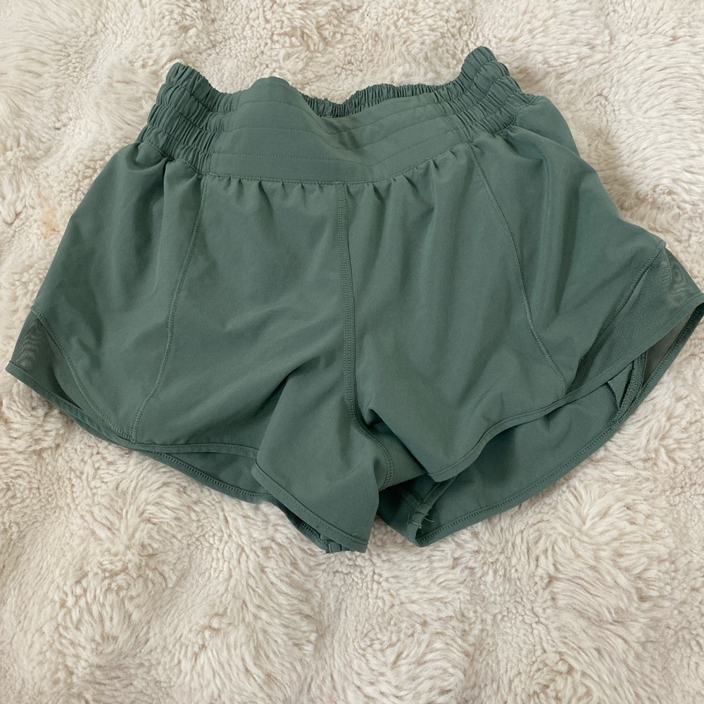 lululemon athletica Sage Green Athletic Shorts